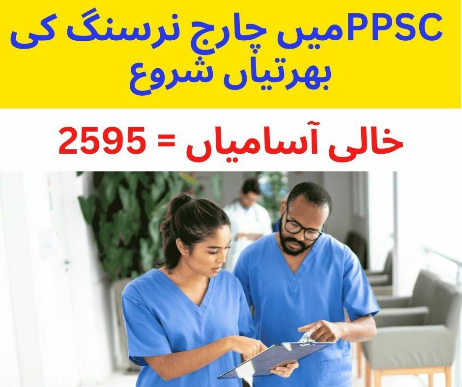 PPSC Charge Nurse Jobs 2023
