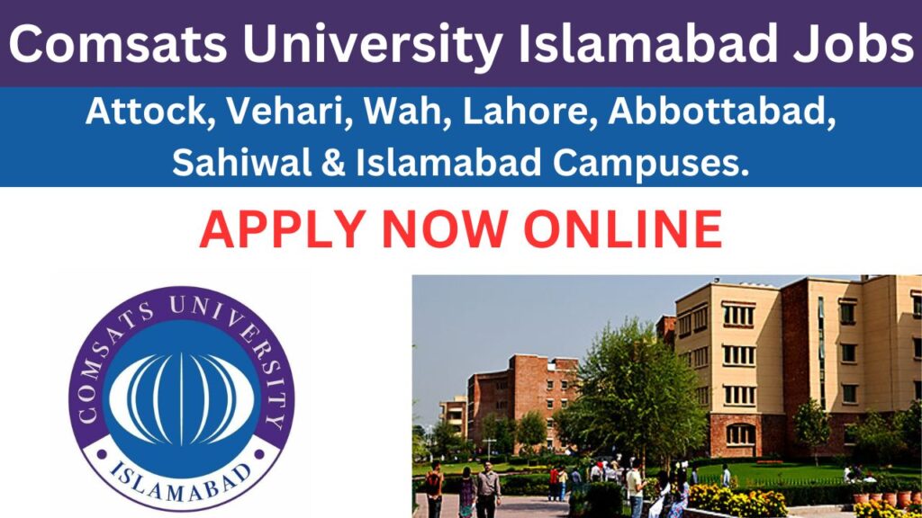 Comsats University Islamabad Jobs