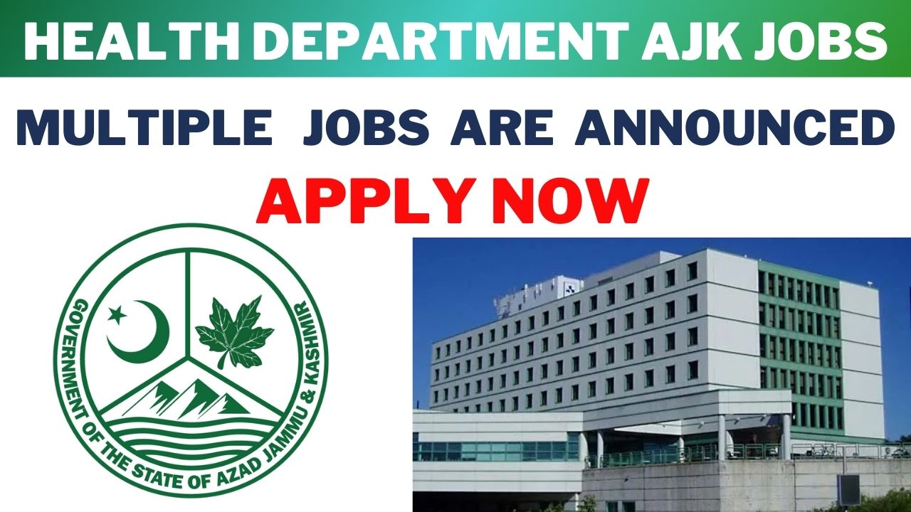 Health Department AJK Jobs