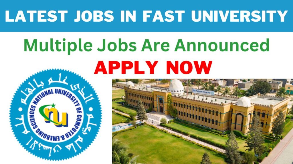 fast university jobs