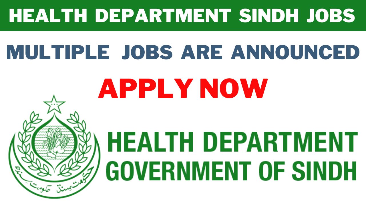 health department sindh jobs