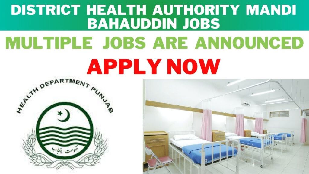 District Health Authority Mandi Bahauddin Jobs