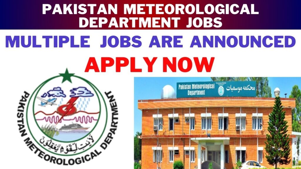 Pakistan Meteorological Department Jobs