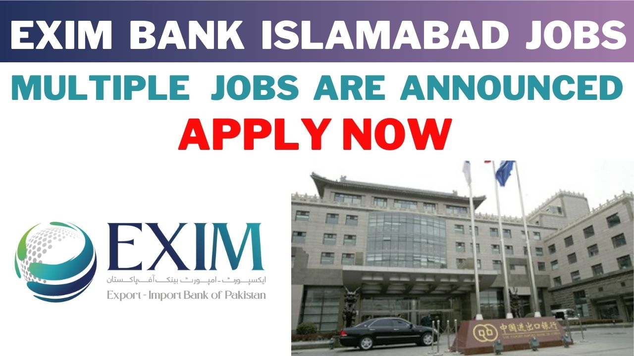 exim bank islamabad jobs