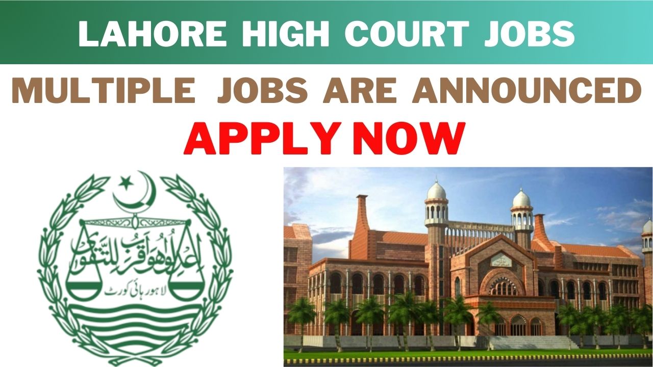 lahore high court jobs