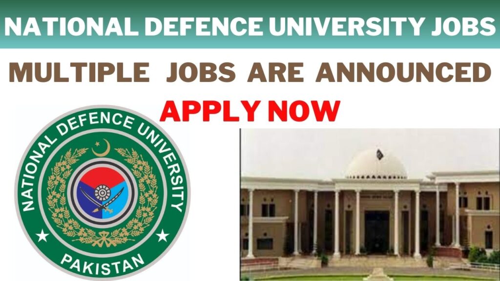national defence university jobs