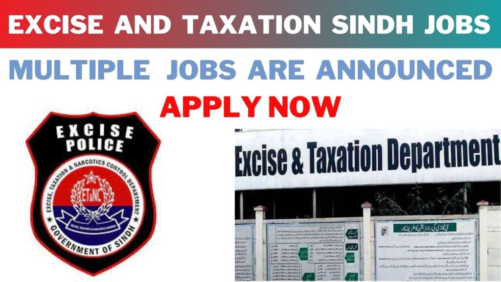 excise and taxation jobs