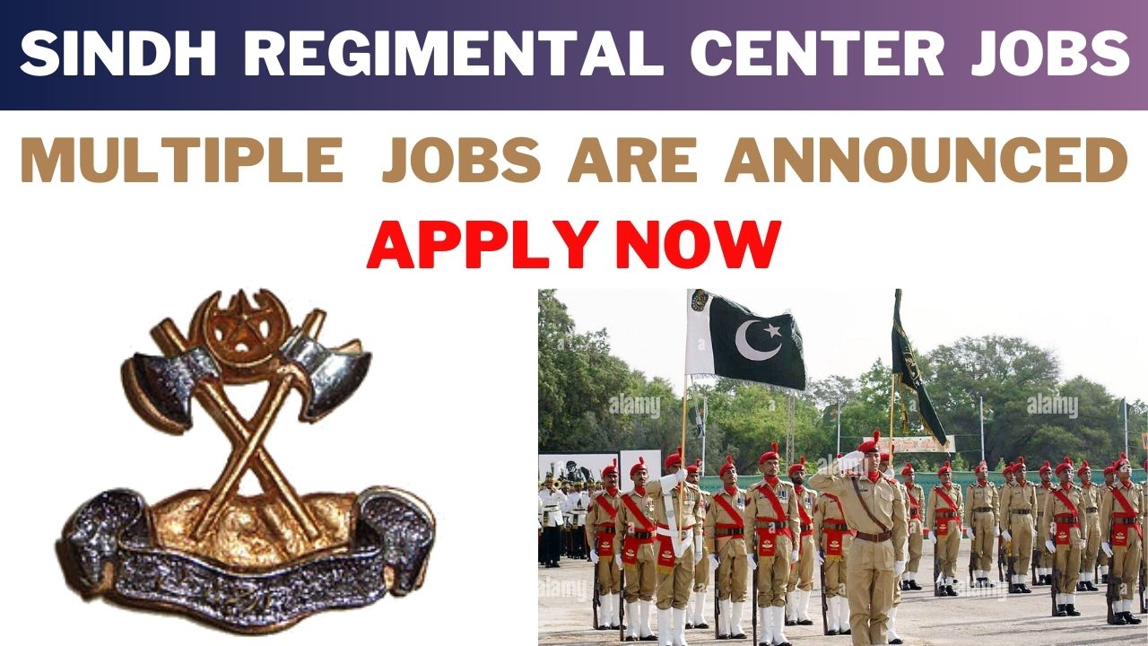 Sindh Regimental Center Jobs