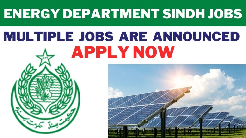 energy department sindh jobs