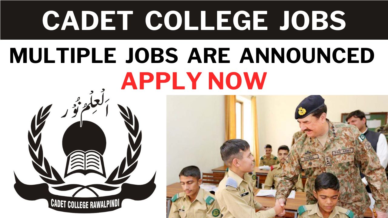 cadet college jobs