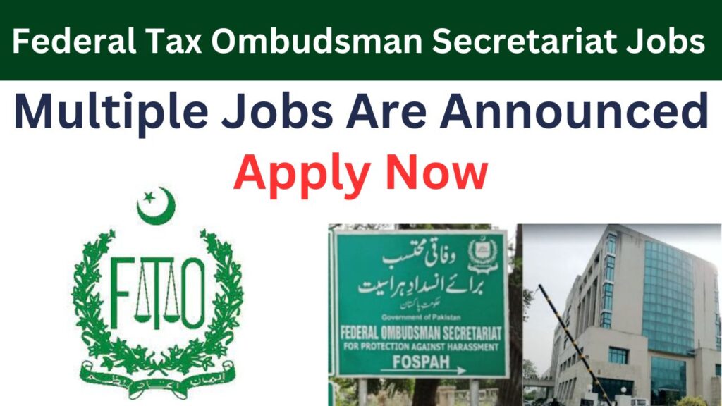 Federal Tax Ombudsman Secretariat Jobs