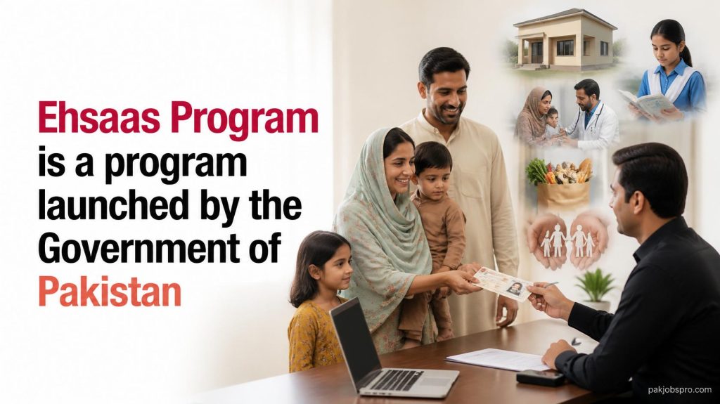 Ehsaas Program is a program launched by the Government of Pakistan