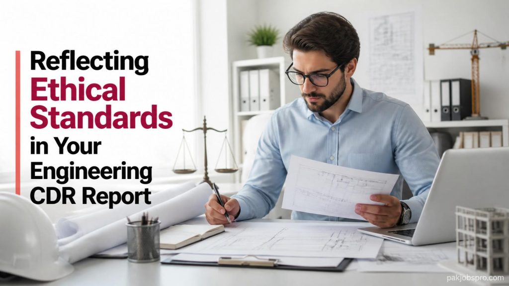 Reflecting Ethical Standards in Your Engineering CDR Report