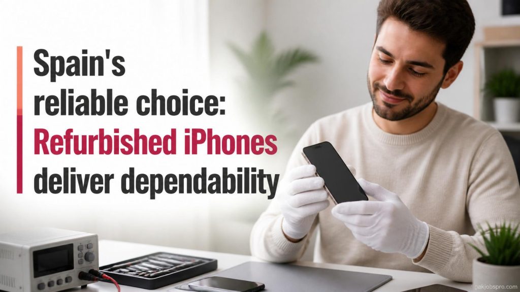 Spains reliable choice Refurbished iPhones deliver dependability