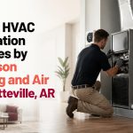 Expert HVAC Installation Services by Anderson Heating and Air in Fayetteville AR